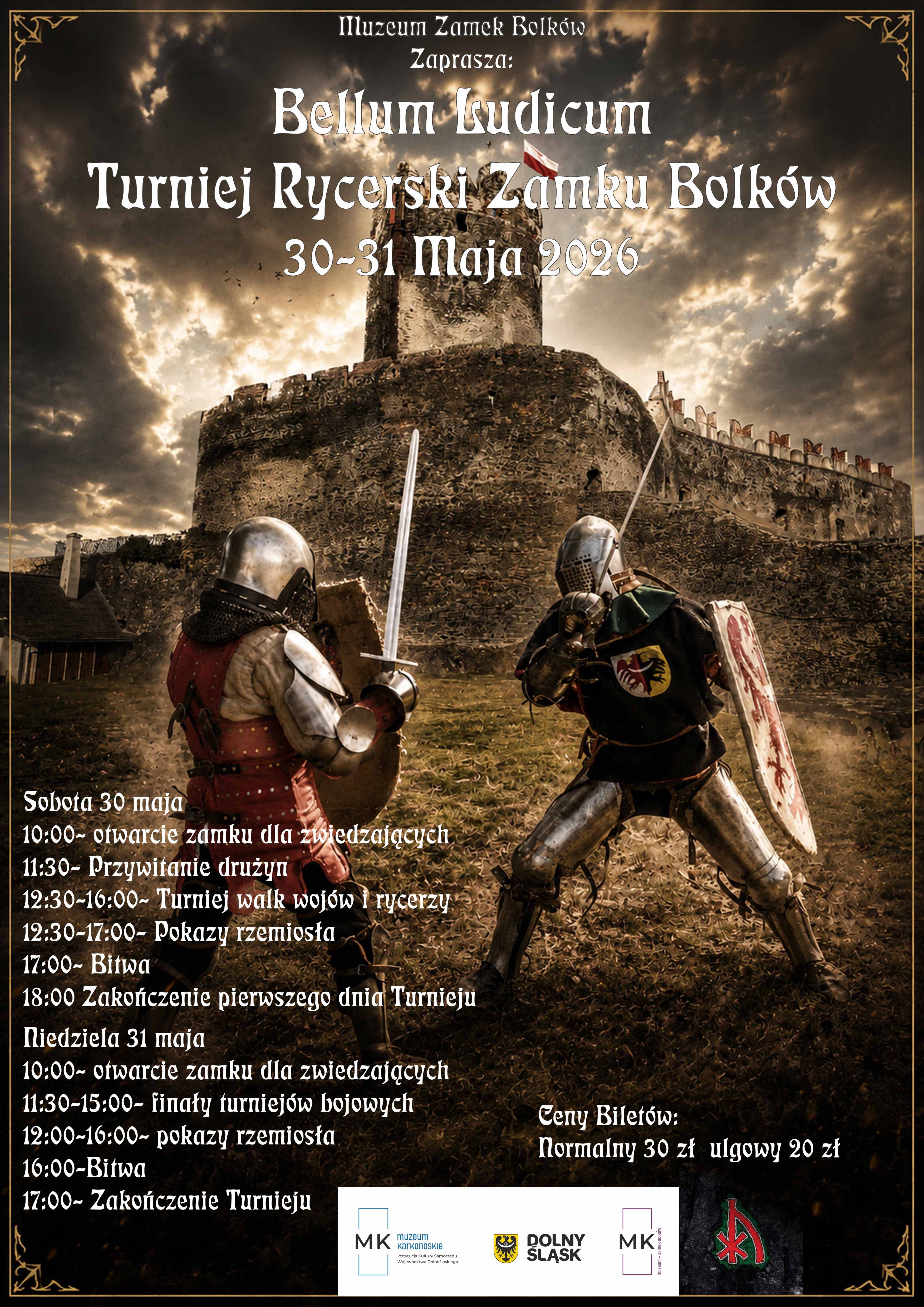 Turniej rycerski na Zamku Bolków