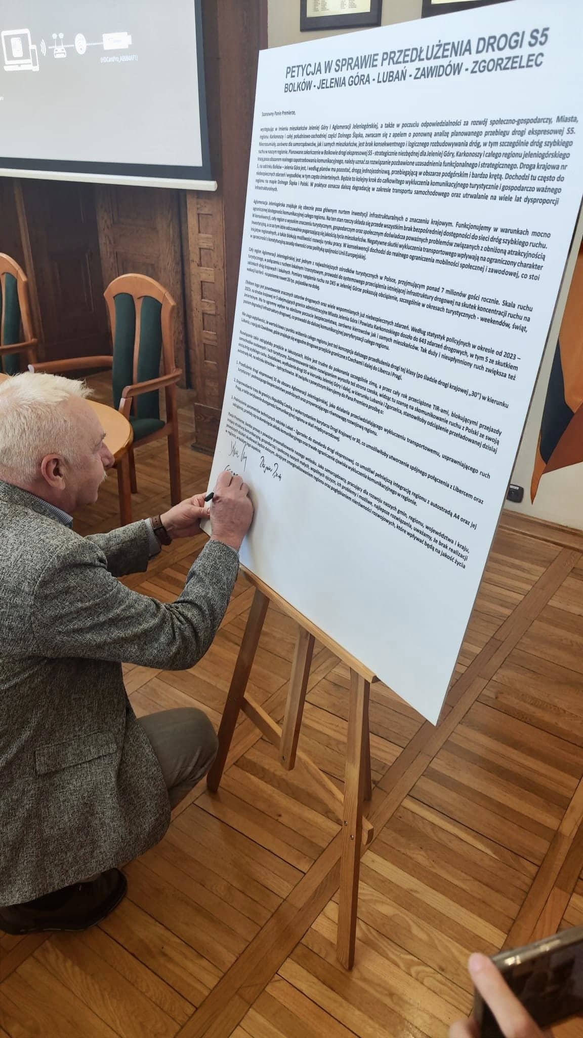 Chcą przedłużenia drogi S5 z Bolkowa, przez Jelenią Górę do granicy w Zgorzelcu