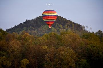 Balonem nad Jelenią Górą – cisza, wiatr i najlepsze widoki