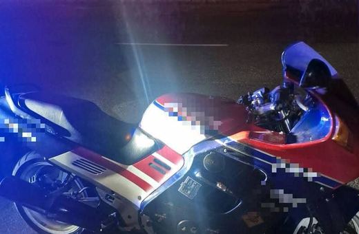 Palił gumy i próbował uciec przed policją