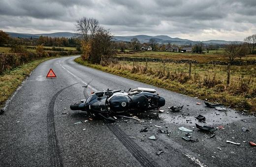 Potrącił motocyklistę i uciekł. Ofiara ma uszkodzony kręgosłup