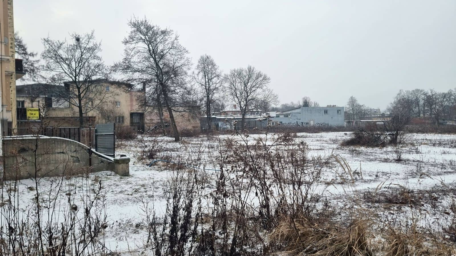 Skwer i budynki na terenie po Florze