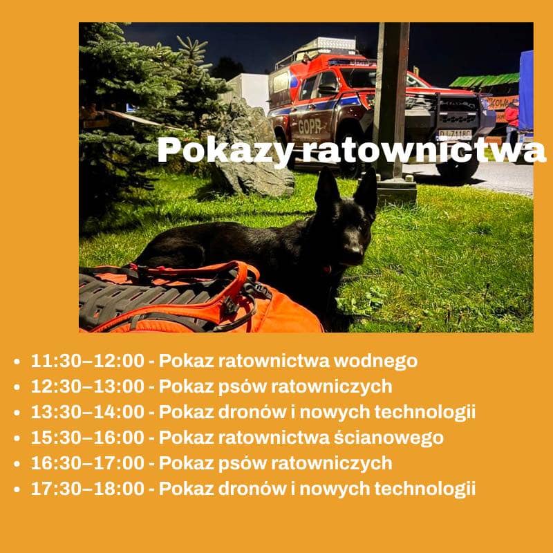 Festyn w Szklarskiej Porębie na 50–lecie GOPR