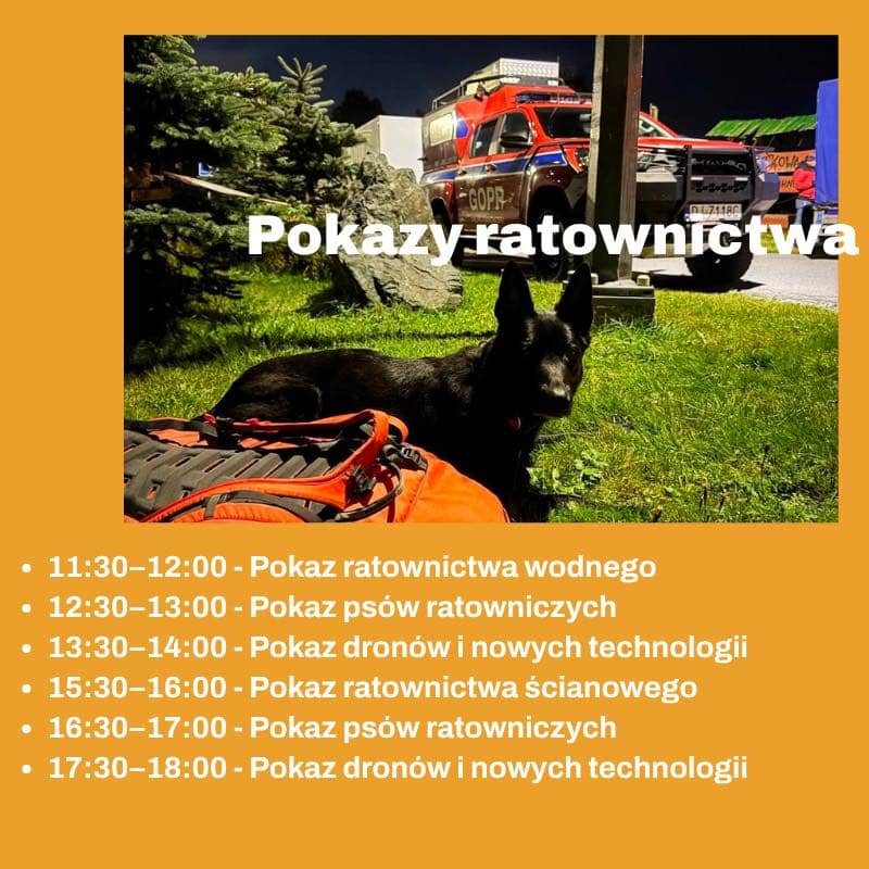 Festyn w Szklarskiej Porębie na 50–lecie GOPR