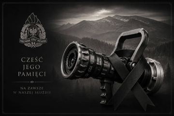 Zmarł strażak Mateusz Ostrowski
