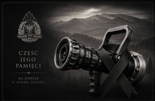 Zmarł strażak Mateusz Ostrowski