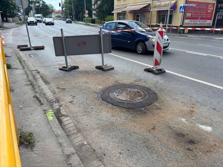 Usuwają usterki na Wolności