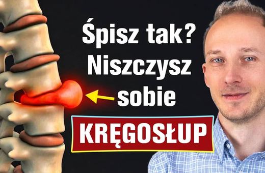 Ta pozycja snu niszczy kręgosłup, a większość śpi tak codziennie