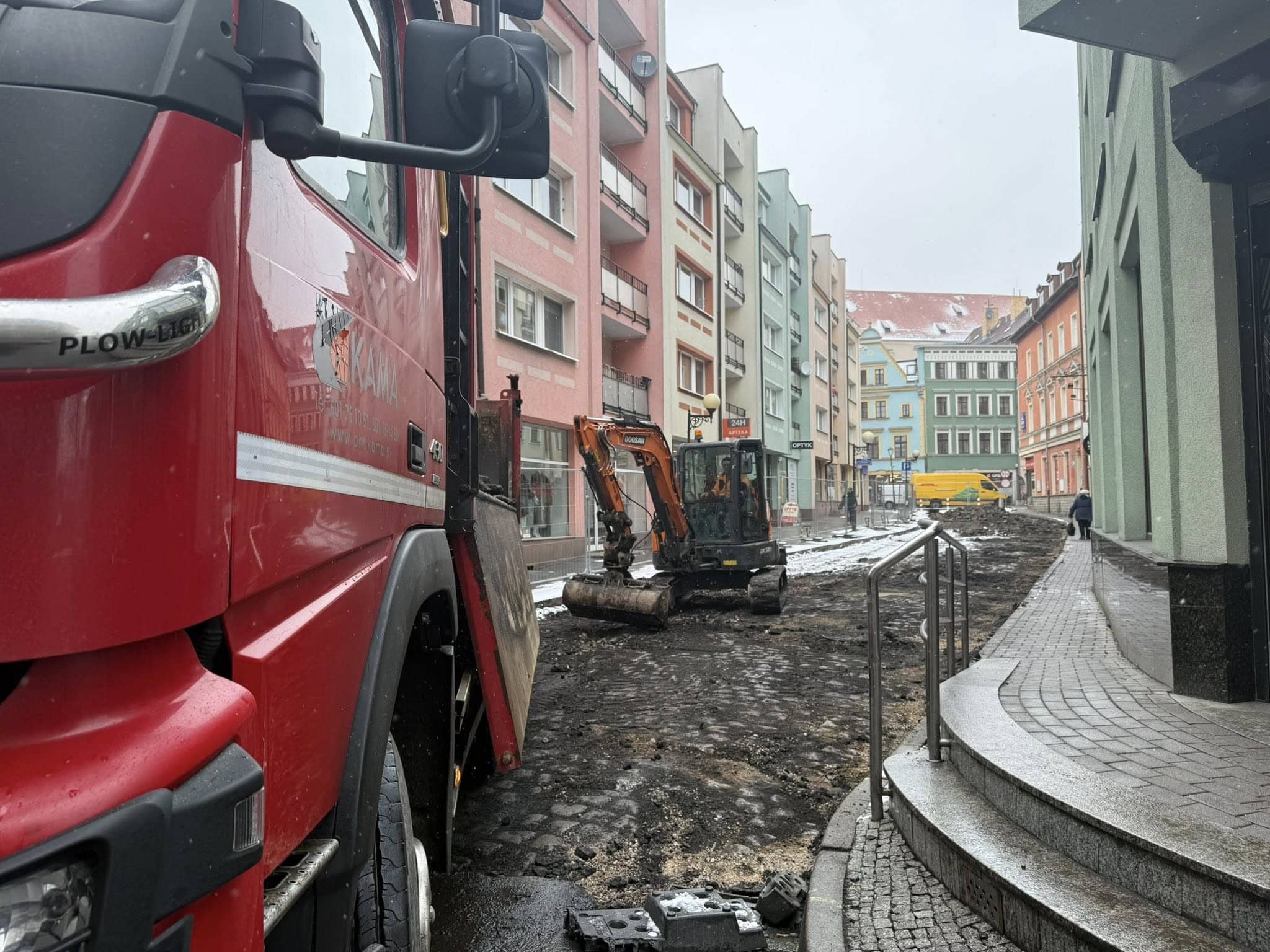 Solna już rozkopana