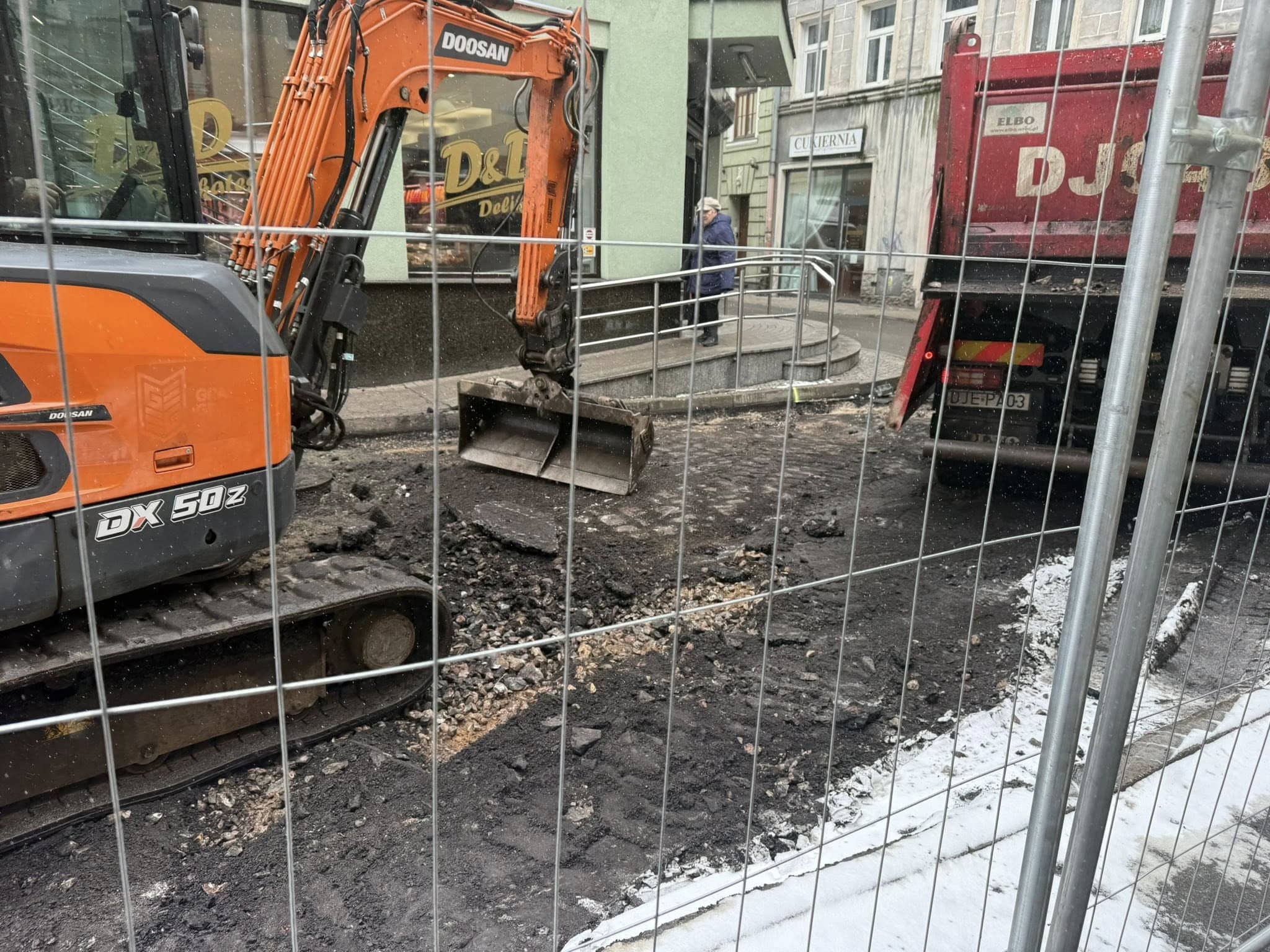 Solna już rozkopana
