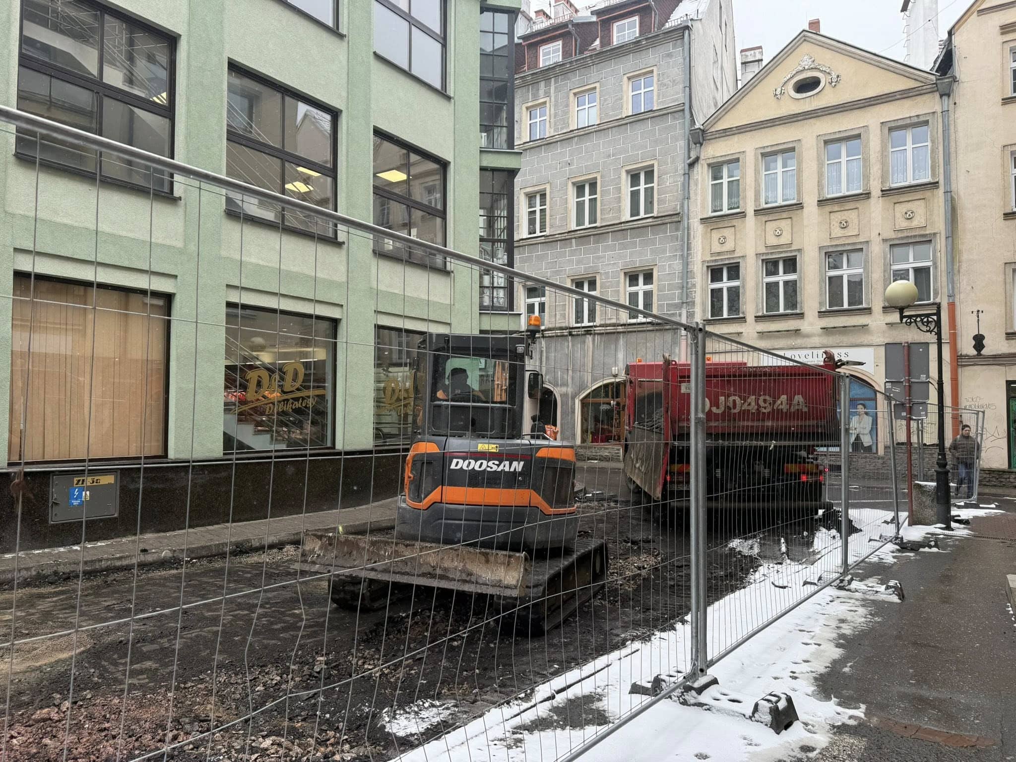 Solna już rozkopana