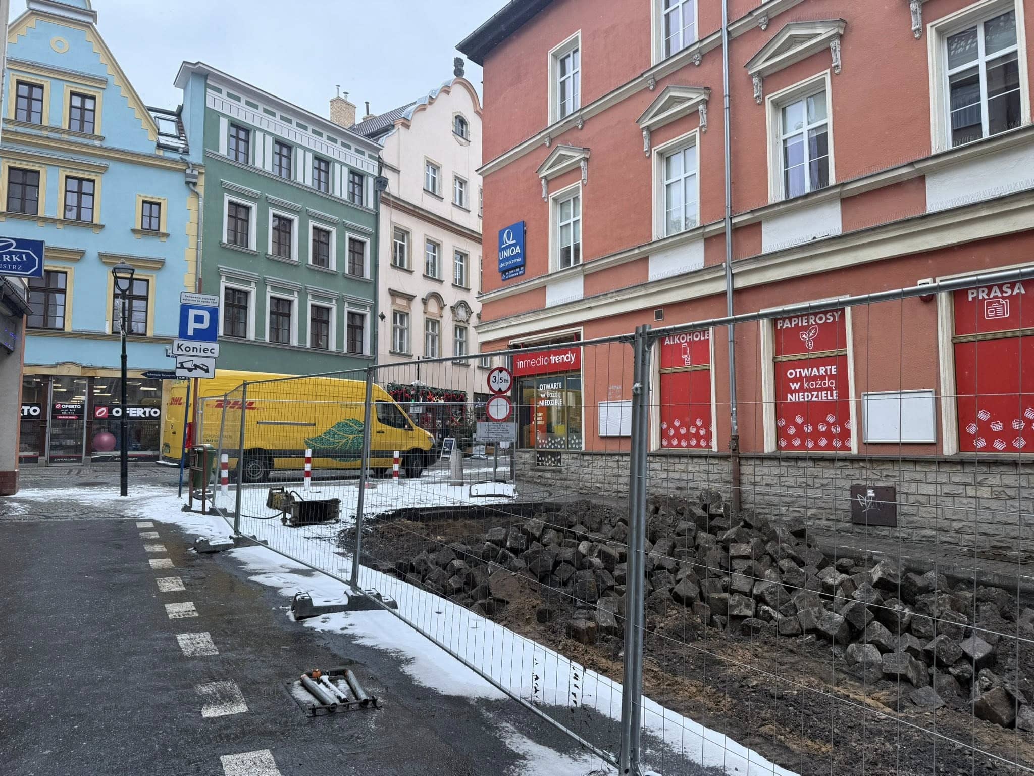 Solna już rozkopana