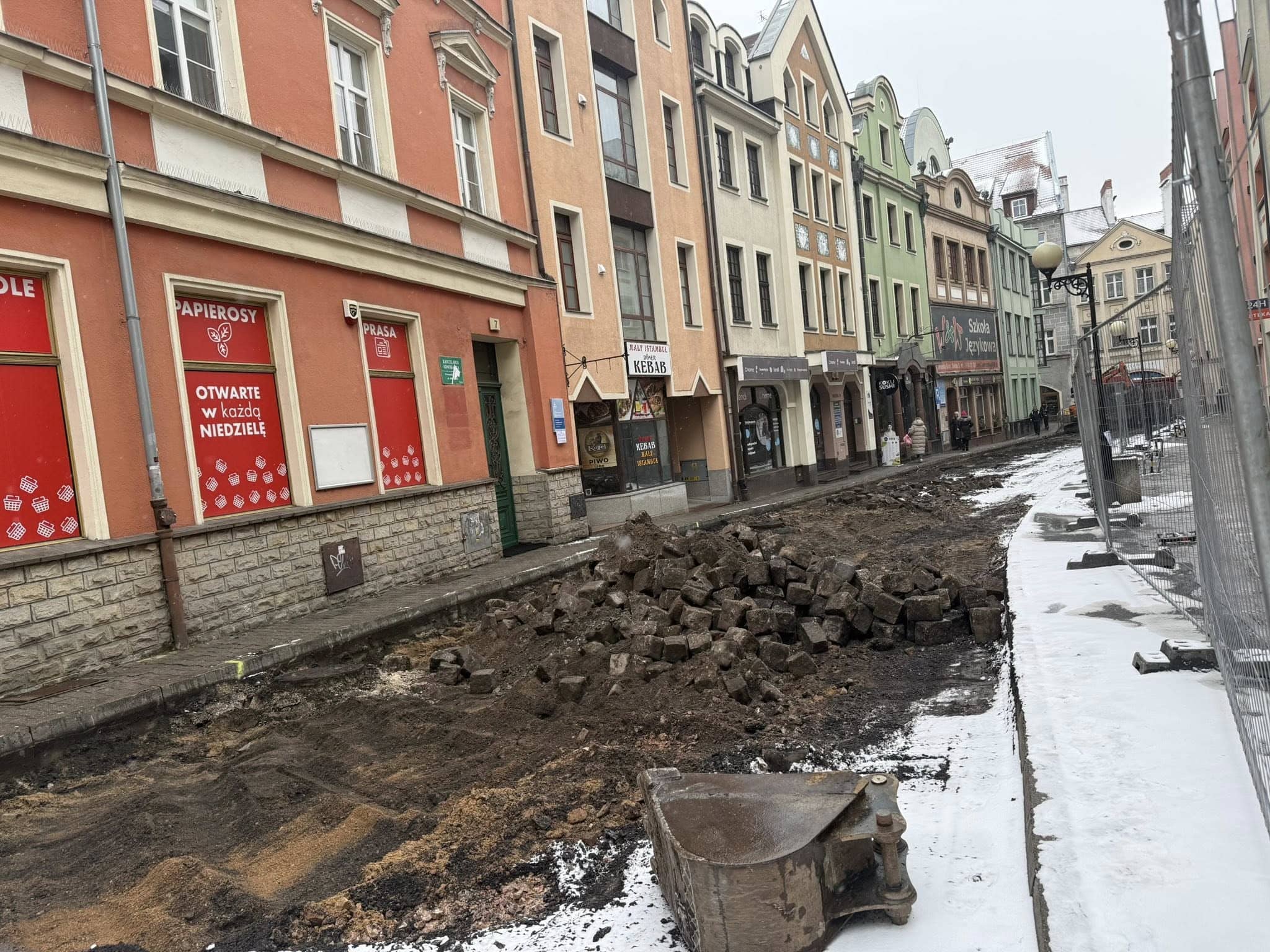 Solna już rozkopana