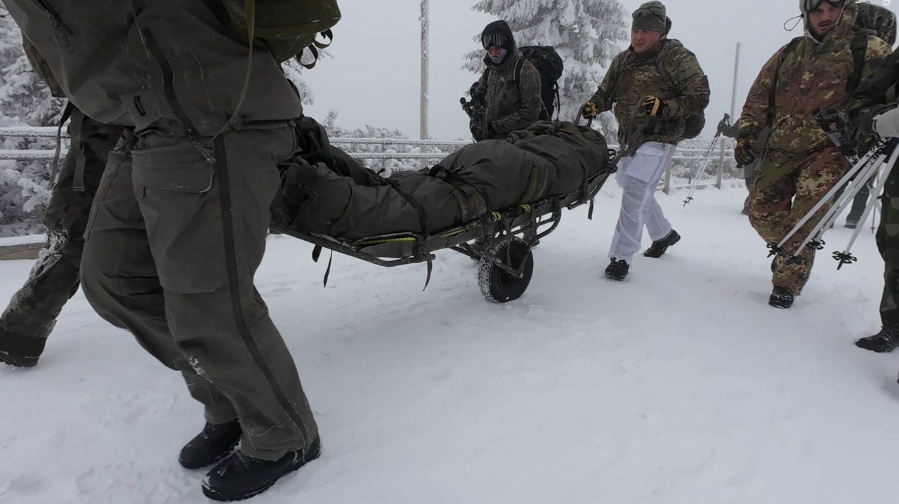 Żołnierze NATO kontra Karkonosze