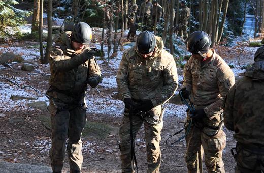 Żołnierze NATO kontra Karkonosze