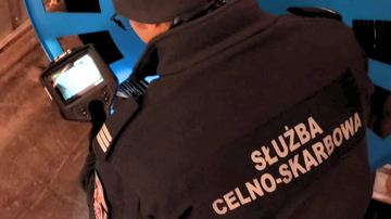 Marihuana ukryta w bębnie z kablem