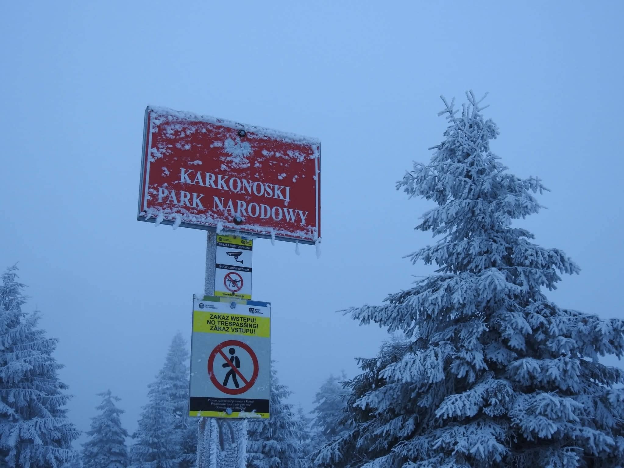 Zagrożenie lawinowe, KPN zamyka kolejne szlaki