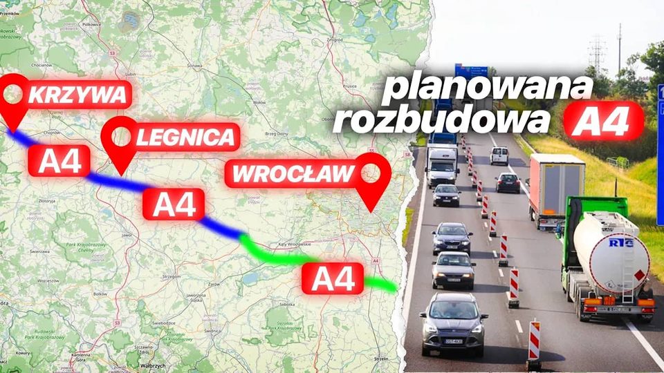 Jak będzie wyglądać rozbudowa autostrady A4?