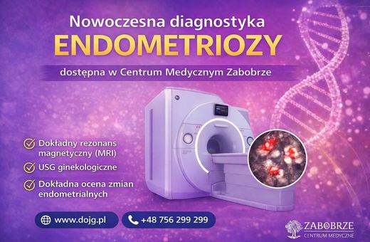 Nowoczesna diagnostyka endometriozy dostępna w Centrum Medycznym Zabobrze