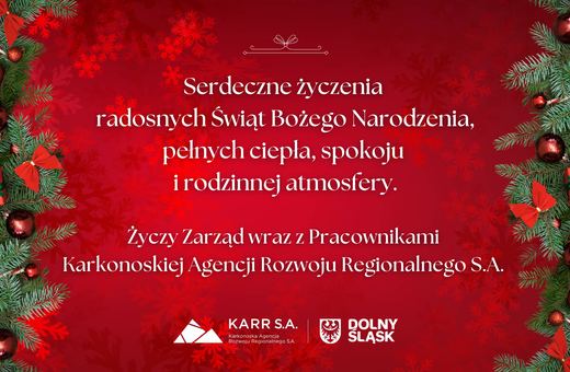 Życzenia Bożonarodzeniowe od KARR S.A.