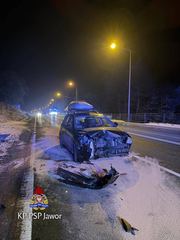 Awaria ciężarówki doprowadziła do kolizji