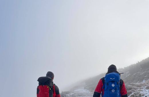 Karkonosze skute lodem