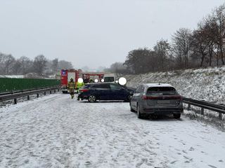 Karambol ośmiu pojazdów na A4