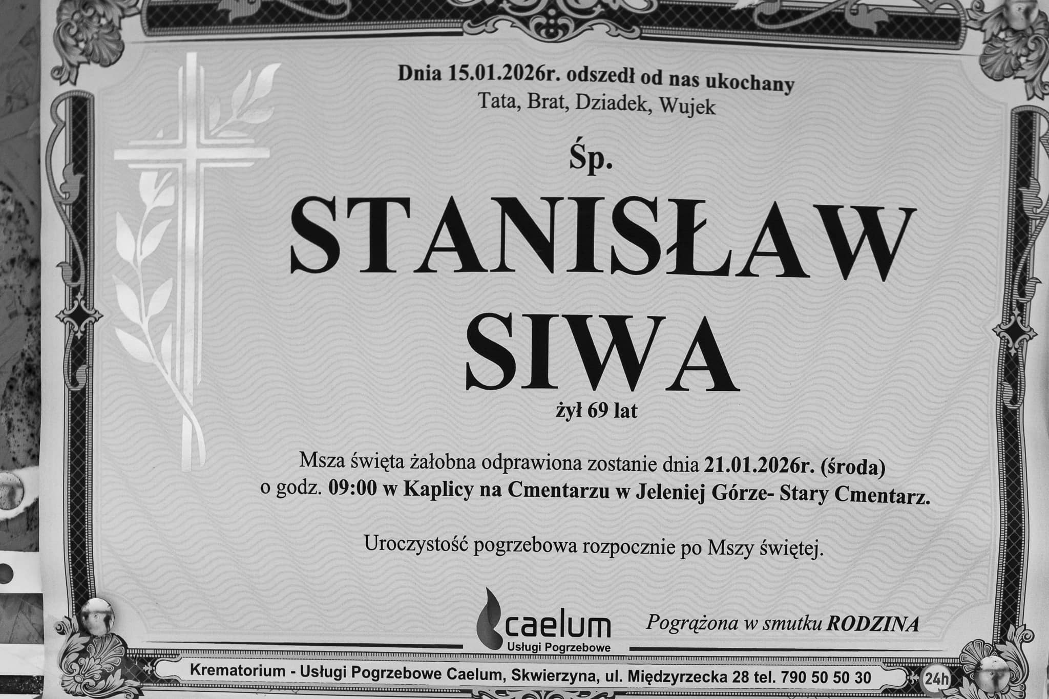 Zmarł Stanisław Siwa