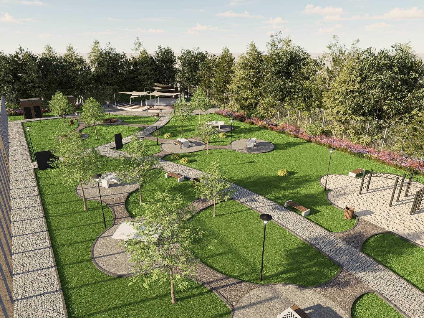 Miejsce do ćwiczeń pod chmurką. Miasto ma projekt