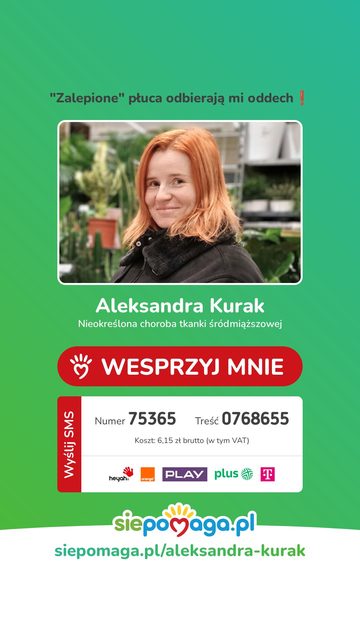 Moje płuca potrzebują wsparcia!