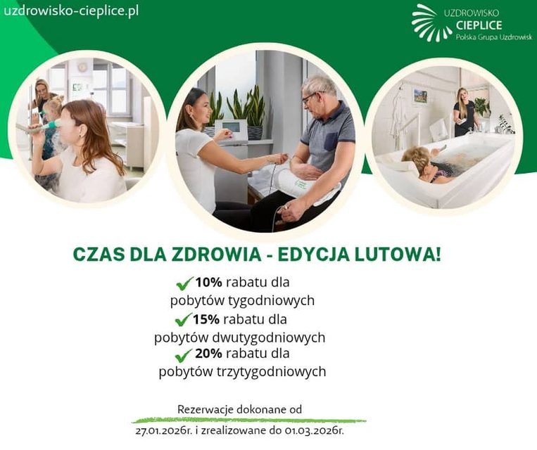 Promocje w Uzdrowisku Cieplice