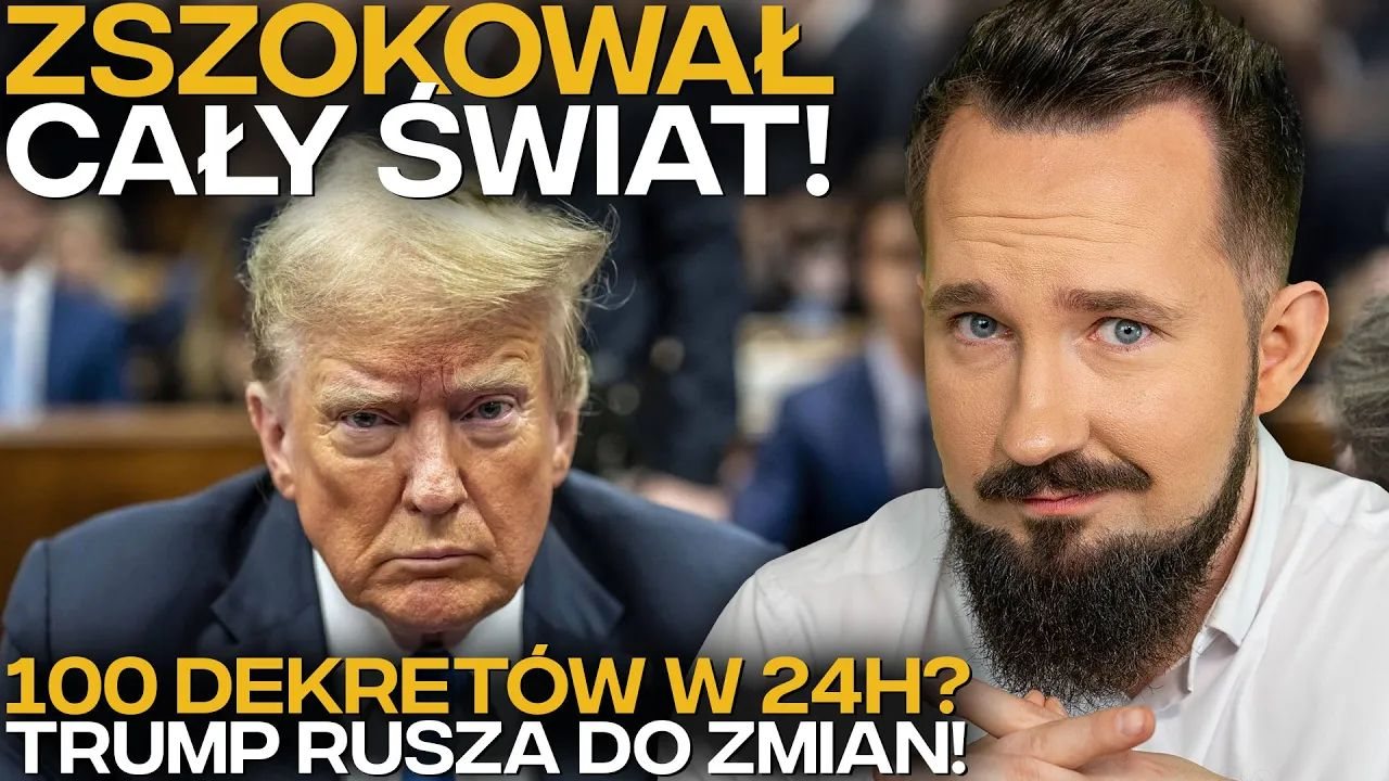 Trump robi show: 100 dekretów w 1 dzień?!