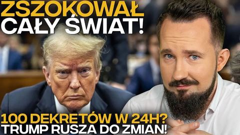 Trump robi show: 100 dekretów w 1 dzień?!