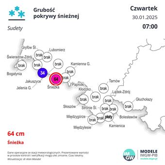 Gdzie można ulepić bałwana?