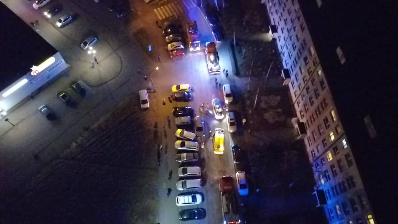 Kolizja 4 aut na Zabobrzu