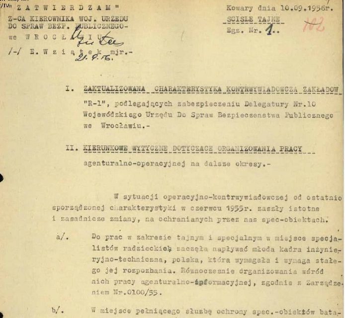 Ściśle tajny obiekt ZPR–1 w Kowarach i jego (nie)zabezpieczenie kontrwywiadowcze cz. 5 – Sukcesy duże i małe w zabezpieczeniu ZPR–u