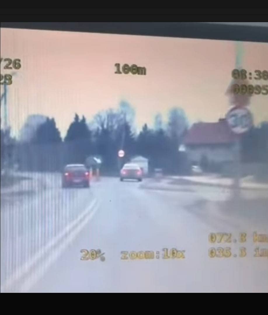 65 punktów karnych w kilka minut