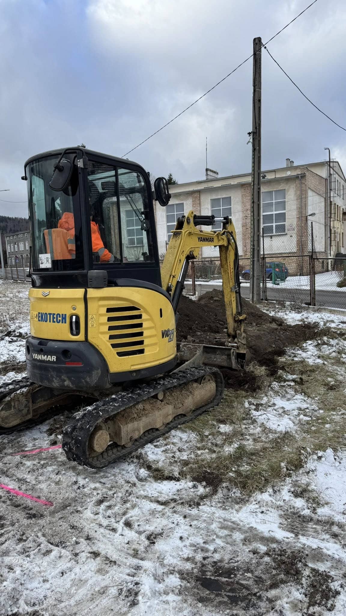 Nowe boisko w Piechowicach w budowie