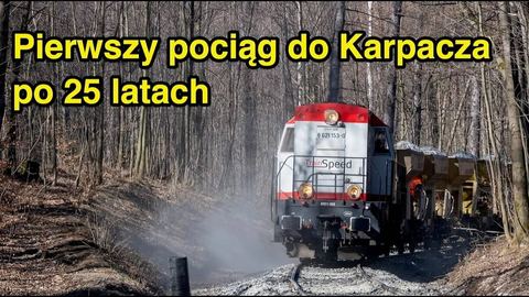Pierwsze pociągi na trasie do Karpacza