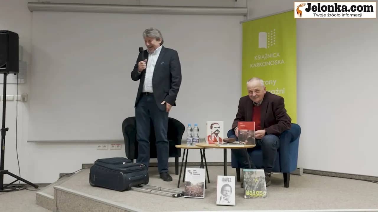 Wałęsa–Havel: spotkanie wspominkowe w Książnicy Karkonoskiej