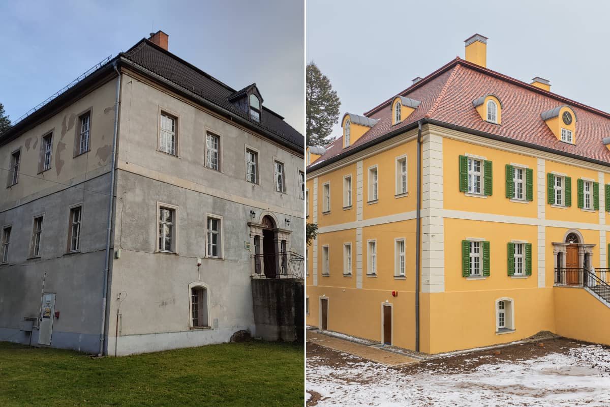 Zjawiskowy pałac w Bukowcu