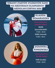 Na KANS studiują znakomici sportowcy. Olimpijski sukces Dominiki Piwkowskiej