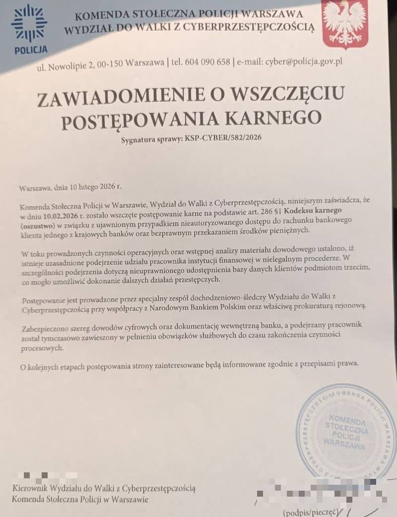 Znowu oszuści – tym razem podszyli się pod policję