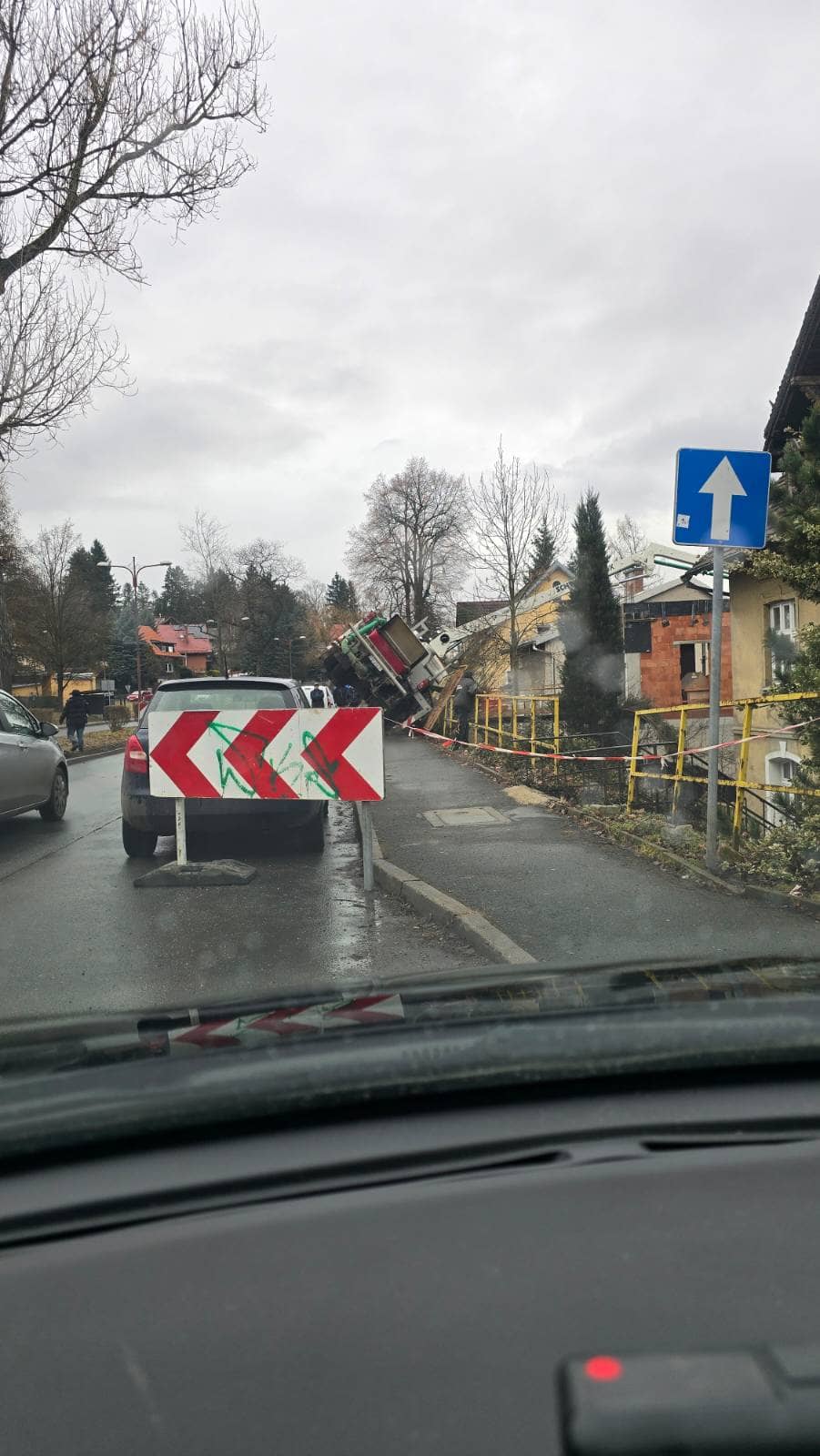 Wywrotka betoniarki