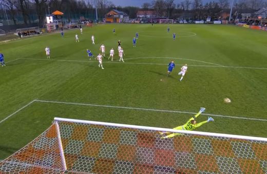 Szkoda, że tak kapitalny gol nie dał awansu