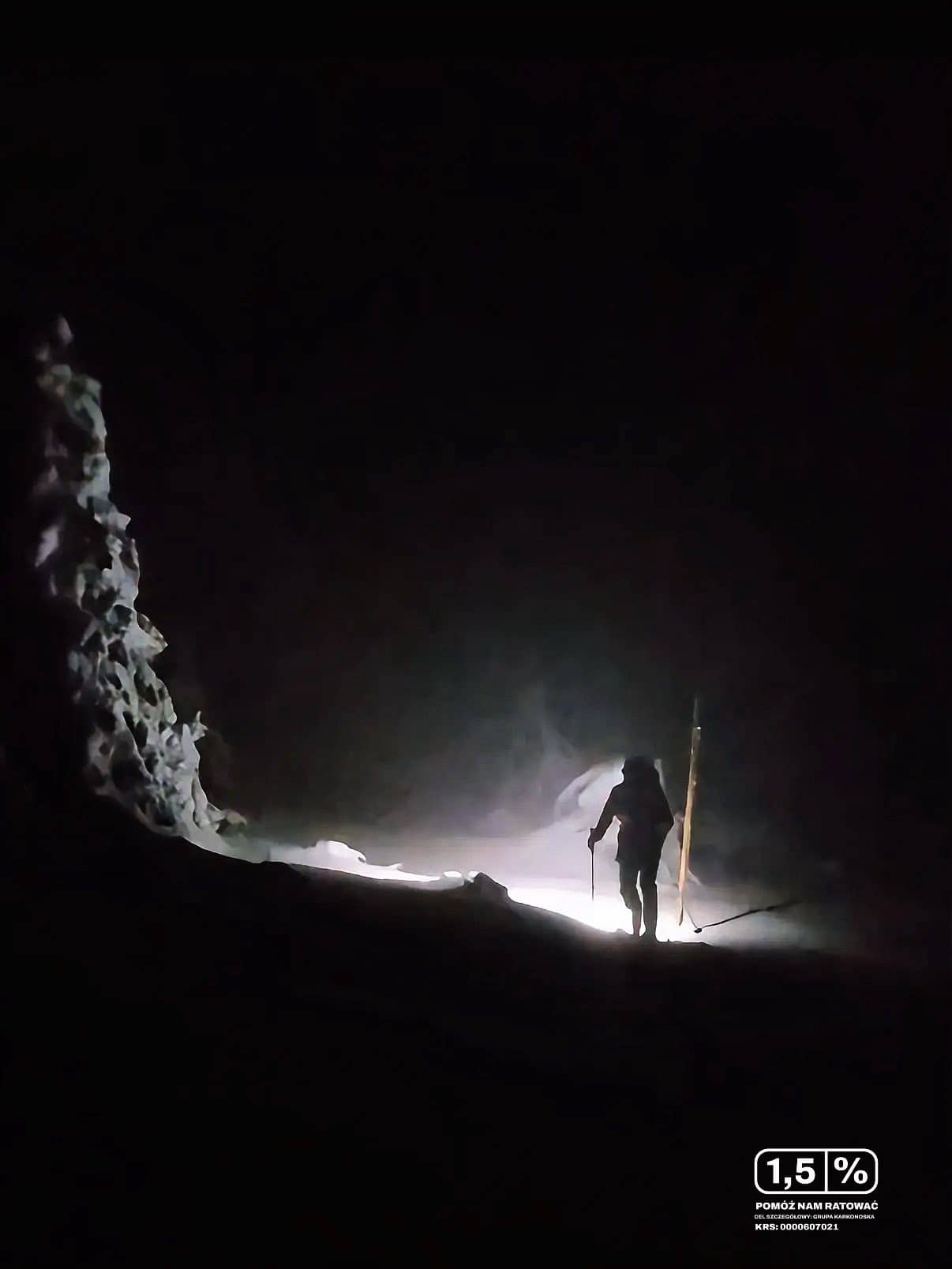 Nocna akcja i poszukiwania zagubionego mężczyzny