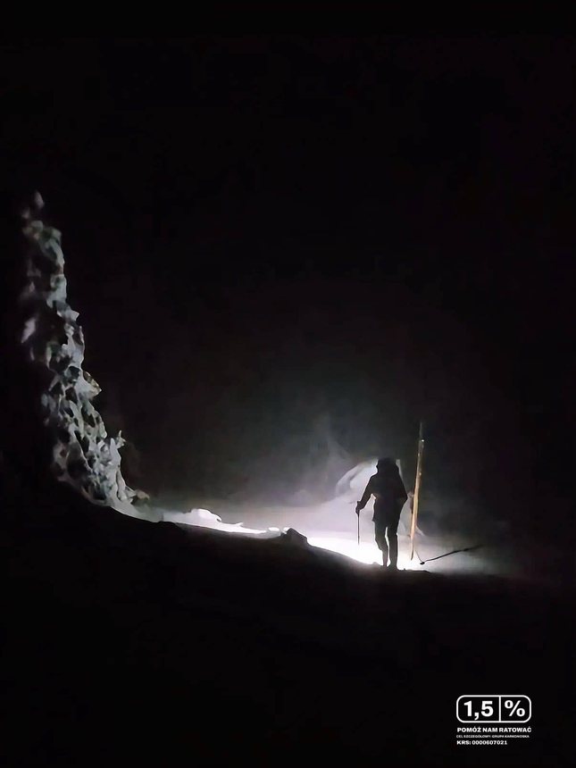 Nocna akcja i poszukiwania zagubionego mężczyzny