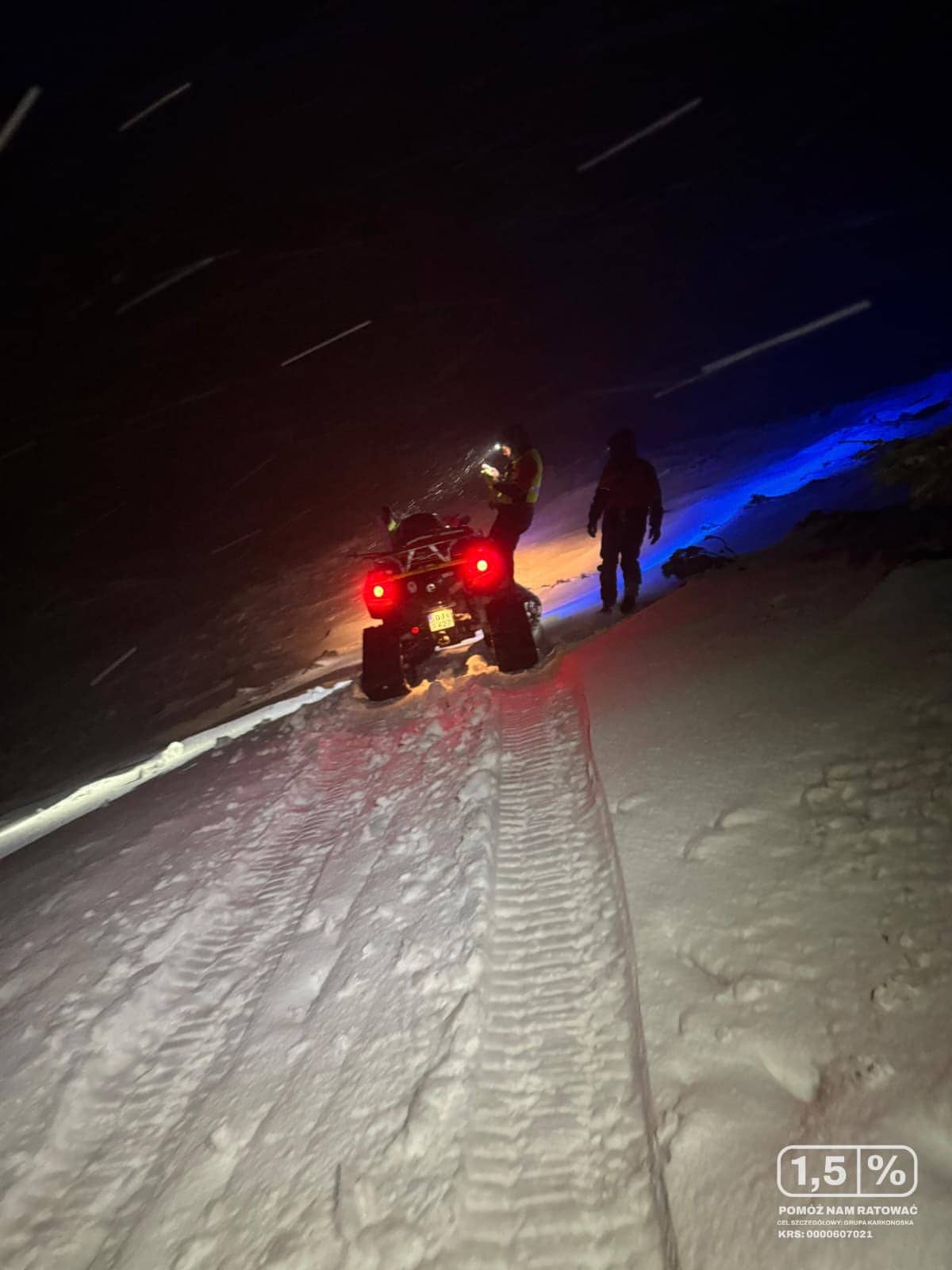 Nocna akcja i poszukiwania zagubionego mężczyzny