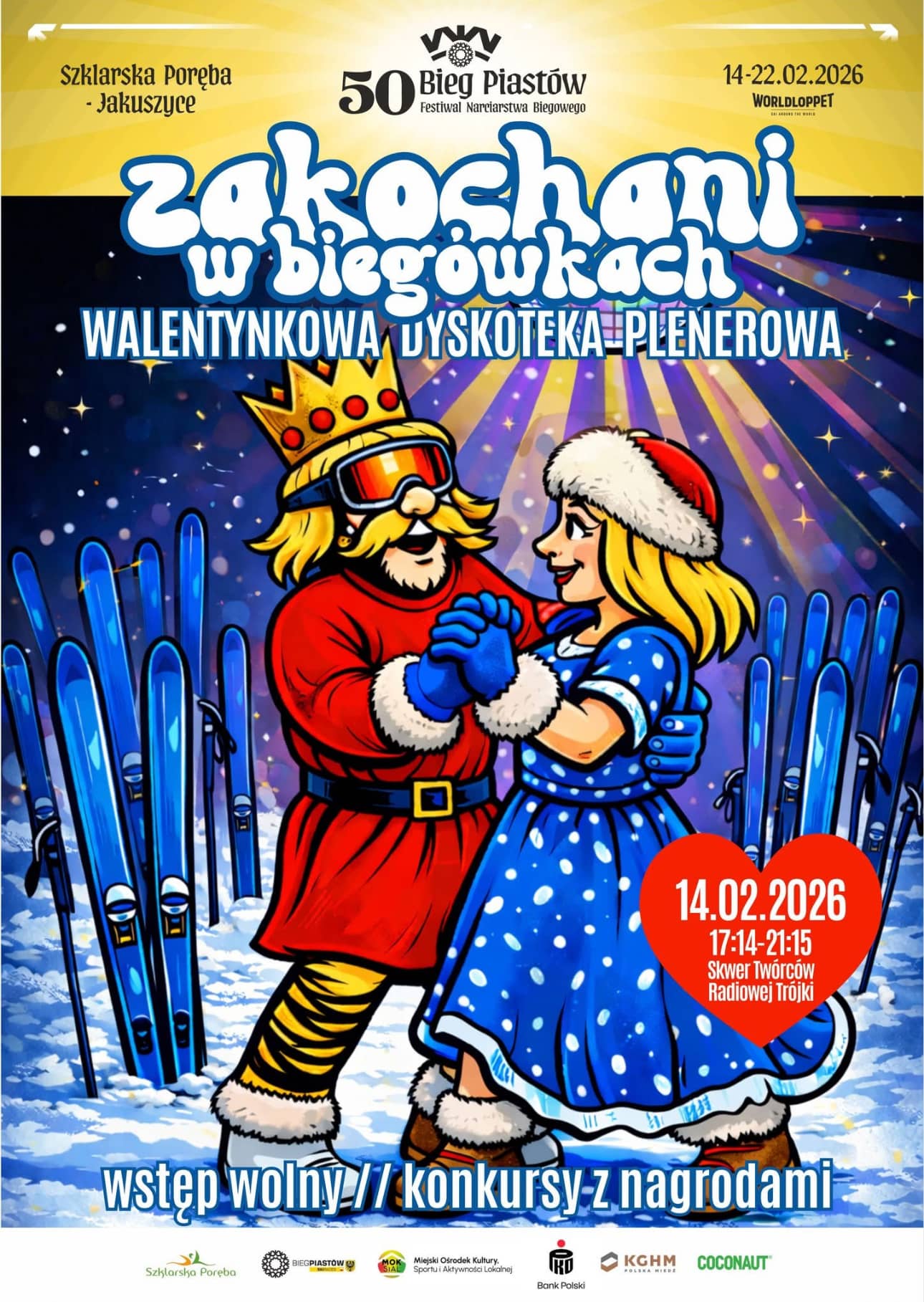 Walentynkowa dyskoteka w Szklarskiej Porębie