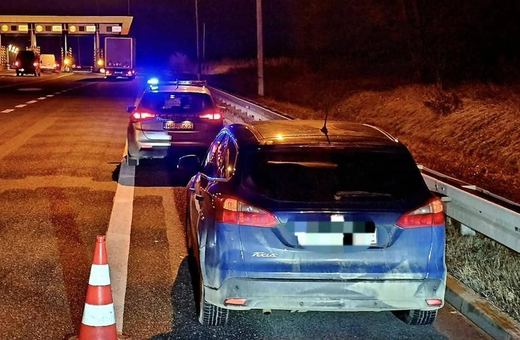 Dantejskie sceny na autostradzie A4